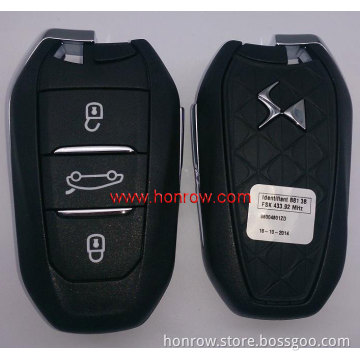 Hot sale products-- Citroen DS5 smart remote key with 434Mhz